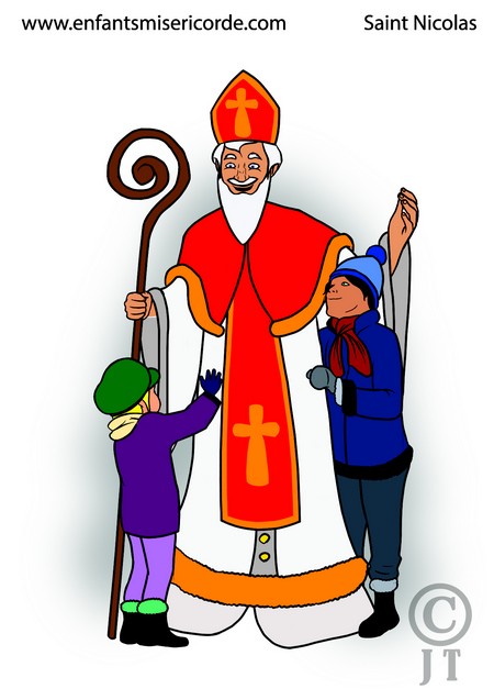 illustration saint nicolas