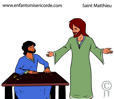 St Matthieu illustration